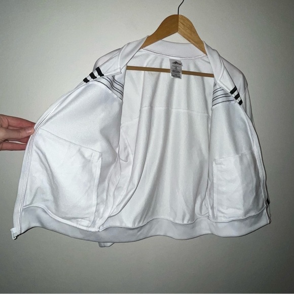 Adidas Athletic Track Jacket Girls Size Large 14 - Picture 9 of 11